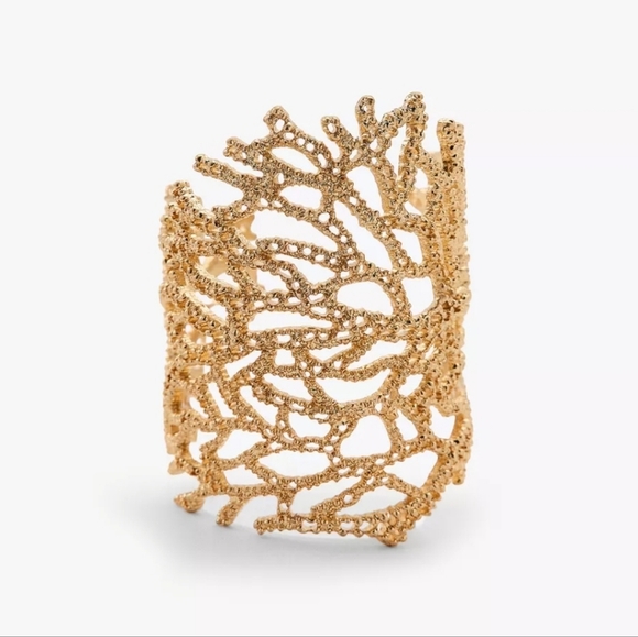ZARA Coral Cuff Bracelet - Picture 6 of 16